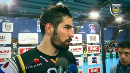 Réaction de Nikola Karabatic après le maintien en D1