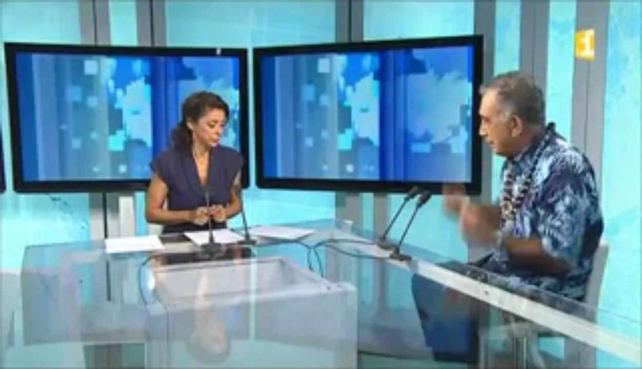 Oscar Temaru  invité du journal