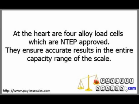 NTEP FLOOR SCALE - DIGIWEIGH DWP-5000F 4' X 4'