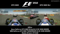 F1 2012 - GTX 660 vs GTX 660 SLI - 1080p