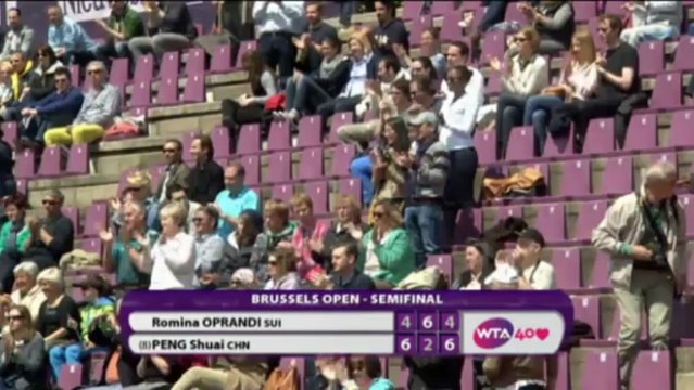 Shuai Peng, seconda finale a Bruxelles