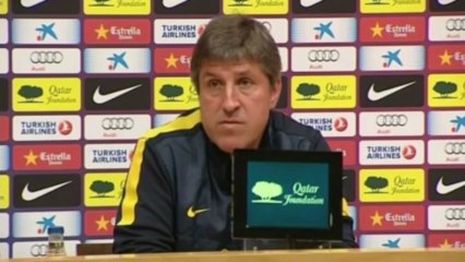 Roura ve un partido intenso contra el Espanyol