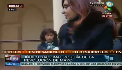 Presidenta Fernández encabeza celebraciones del 25 de Mayo