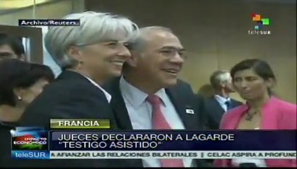 Lagarde cumple segundo día de interrogatorio en tribunales de París