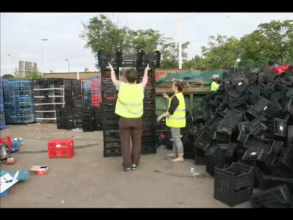 Les cagettes de Rungis