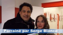 Serge Blanco  parraine Dernier Soleil de Carole Naulleau