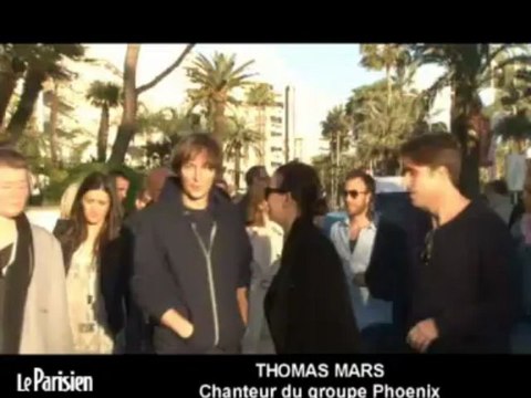 Cannes : Sofia Coppola et Thomas Mars, bras dessus bras dessous