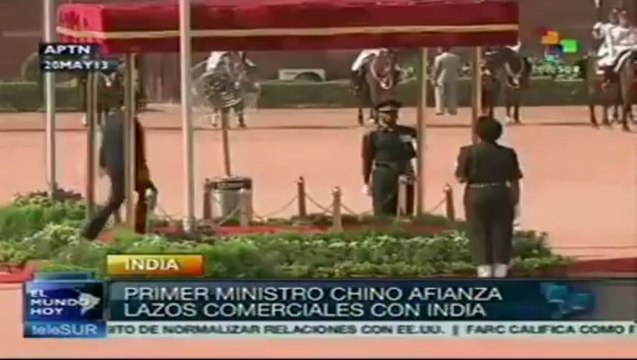Primer ministro chino afianza lazos comerciales con India