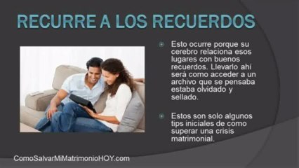 Como superar una crisis matrimonial