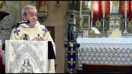 Sermon  Fête de Sainte jeanne d'Arc 2013