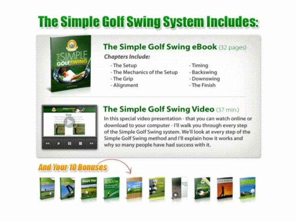 The Simple Golf Swing Review