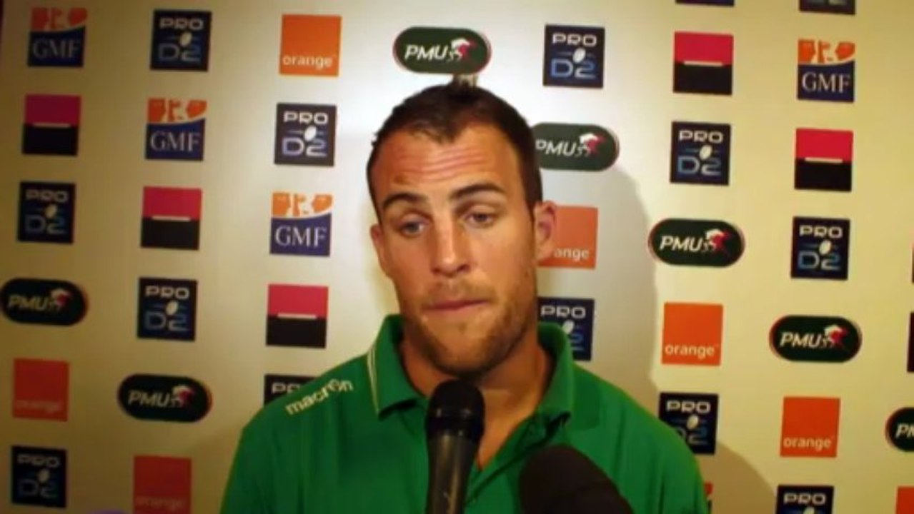 Brive - Pau, les réactions paloises d'après finale - PRO D2 - Saison 2012- 2013