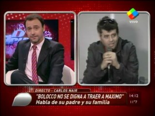 Pronto.com.ar Carlitos Nair habla de Bolocco