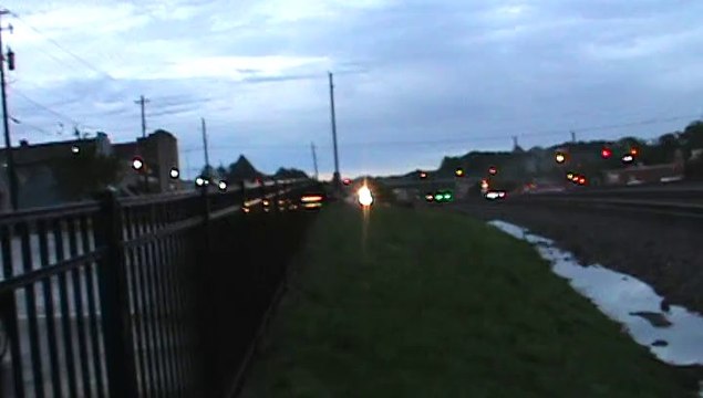 Norfolk Southern unit grain train northwest through Austell Ga.