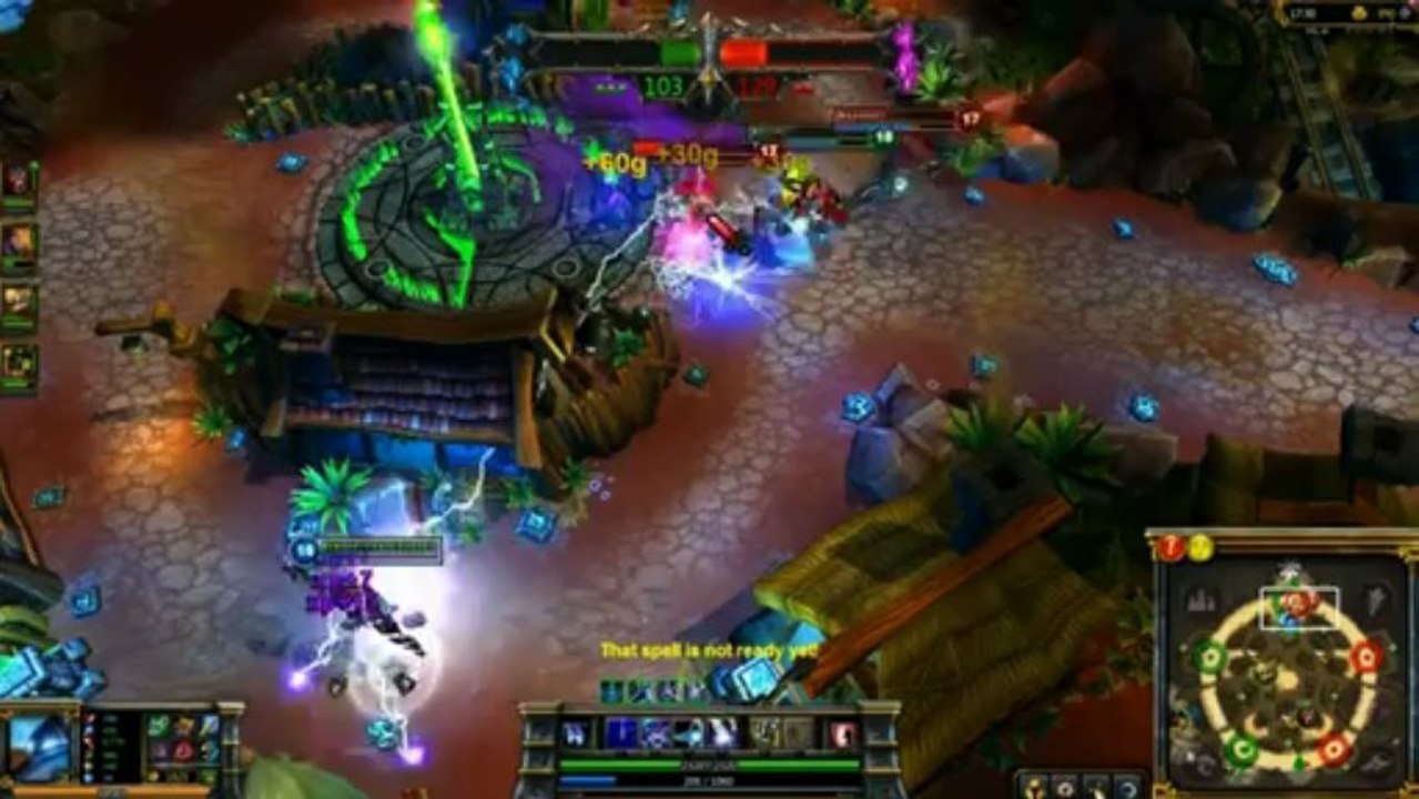GAMEWAR.COM - LoL Accounts Buy Sell Trade - Xerath Gameplay Trailer