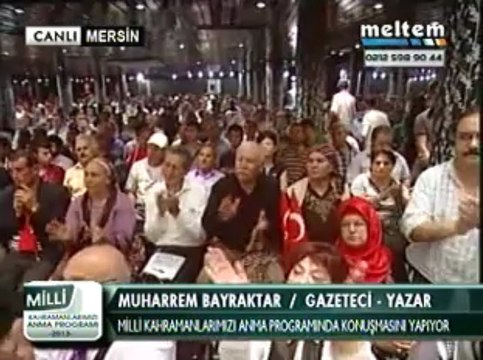 Meltem Tv Muharrem Bayraktar Mersin Konferansı 18,05,2013