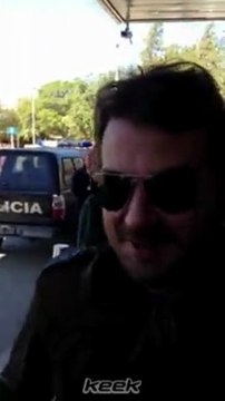 Pedro en aeropuerto Santiago del Estero Keek Gus Conti - 20 de Mayo