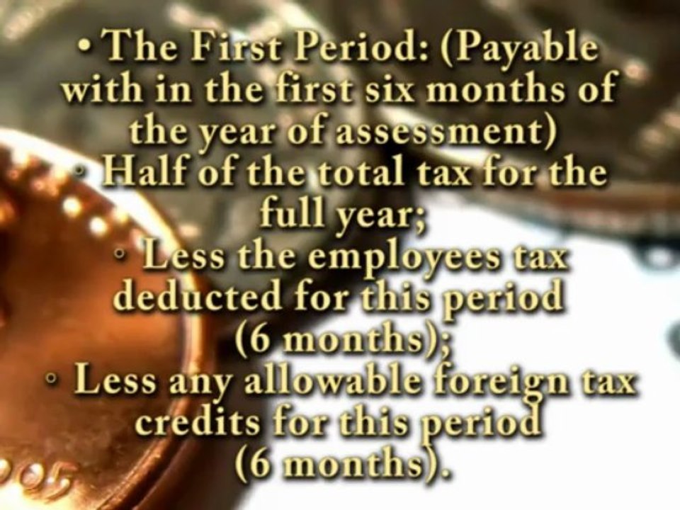 Little LogBook | What Is A Provisional Tax Payer?