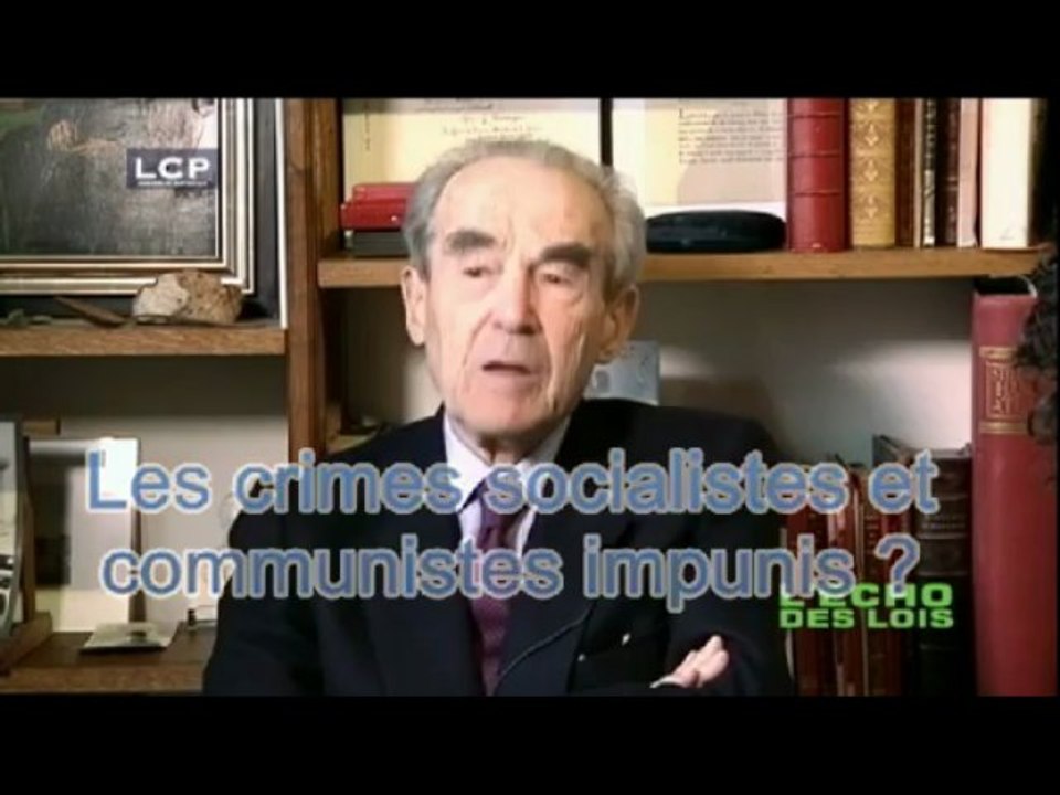 L'odieux Robert Badinter