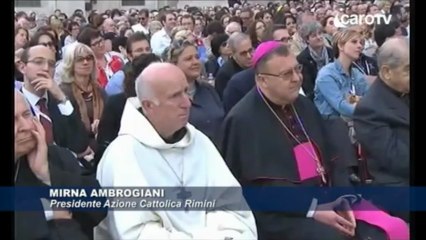 Icaro Tv. 1700 riminesi da Papa Francesco