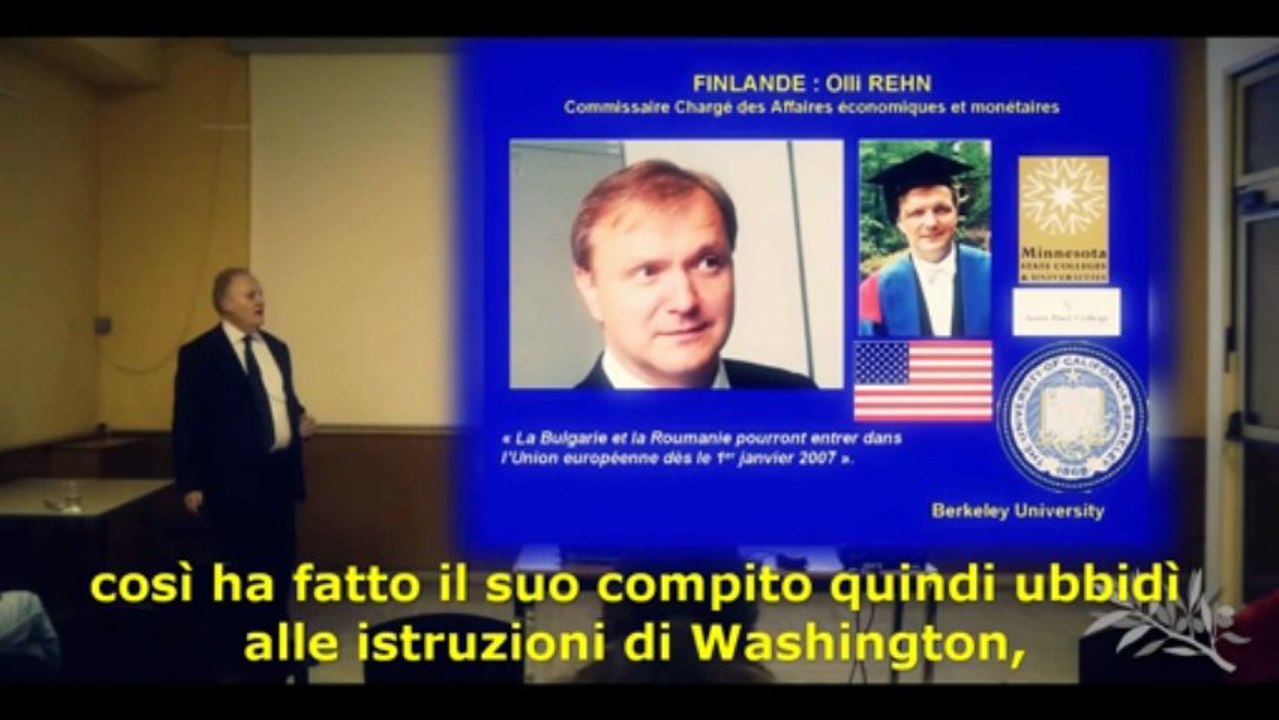 Chi governa l'Europa 3-8 (chi è Olli Rehn)