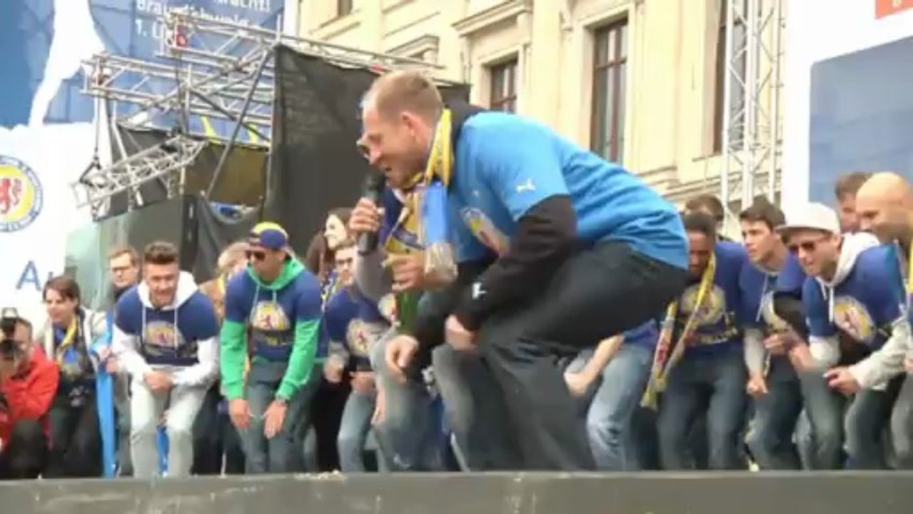 Die Aufstiegsfeier mit Torsten Lieberknecht - Das Best-Of