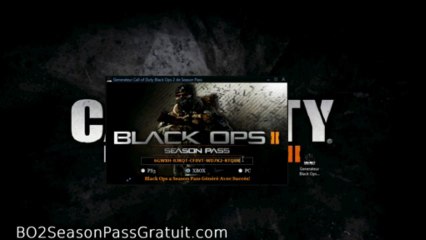 Generateur Black Ops 2 de season pass [PC,XBOX,PS3] [MIS A JOUR 2013]