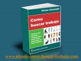 Ebook Como Buscar Trabajo | Consejos Para Buscar Trabajo | La Entrevista de Trabajo