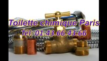 Toilette chimique Paris Tél: 01.43.66.43.66