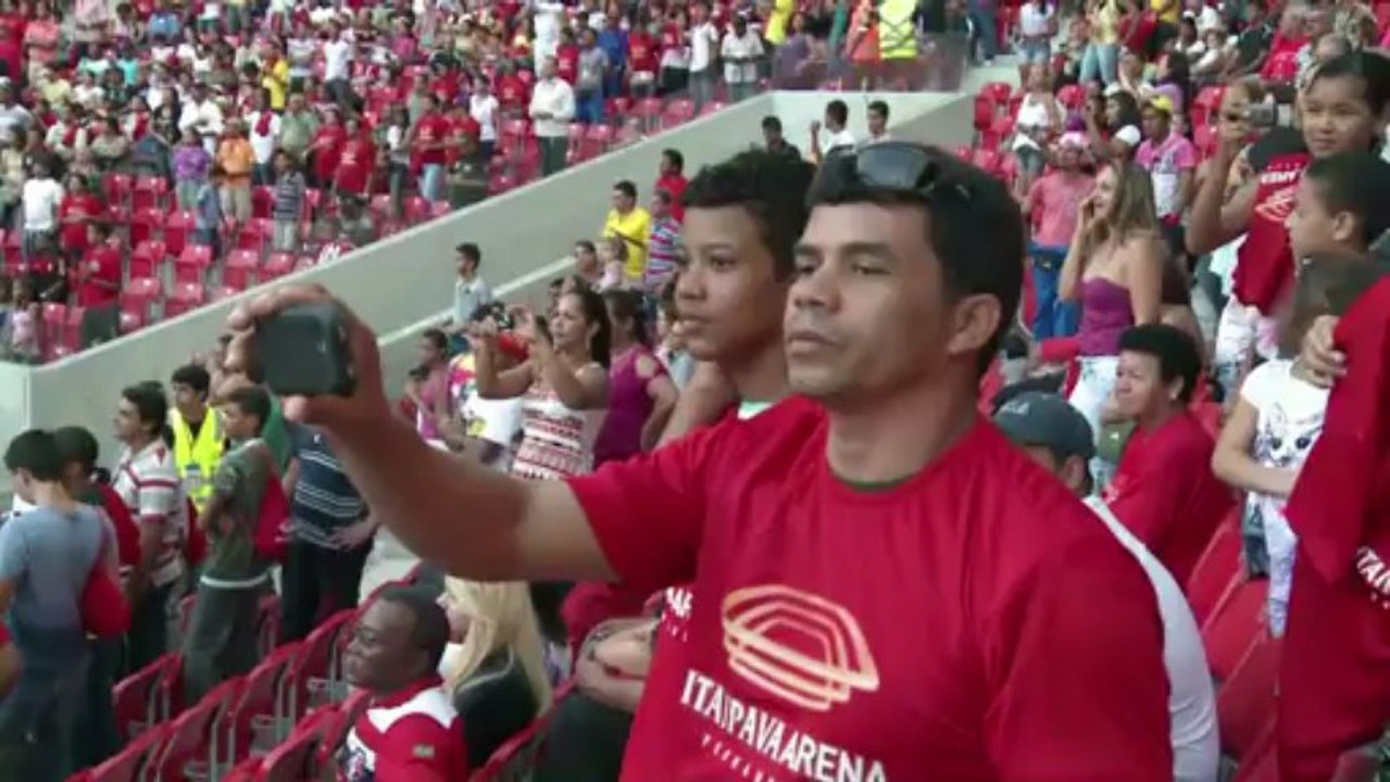 Inauguran el estadio de Recife