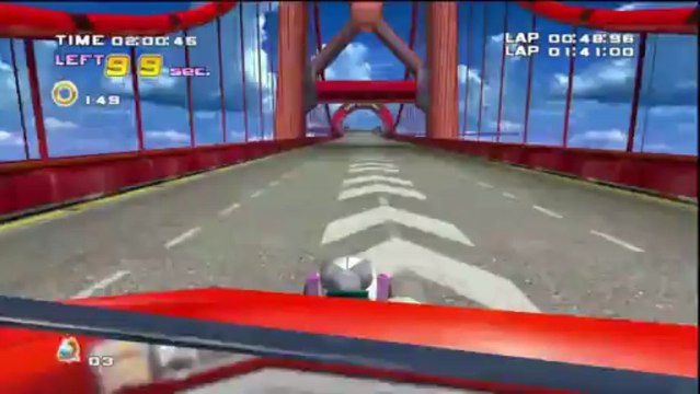Sonic Adventure 2 Battle - Dark - Rouge : Route 280 - Mission 1 : Poursuis le Tornado !