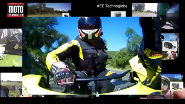 Test caméras embarquées Moto Magazine