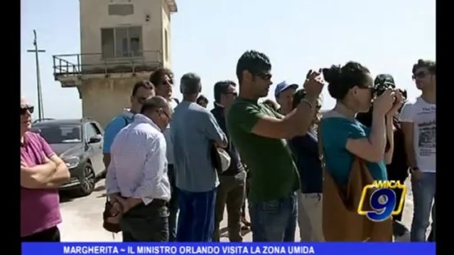 Margherita | Il ministro Orlando visita la Zona Umida