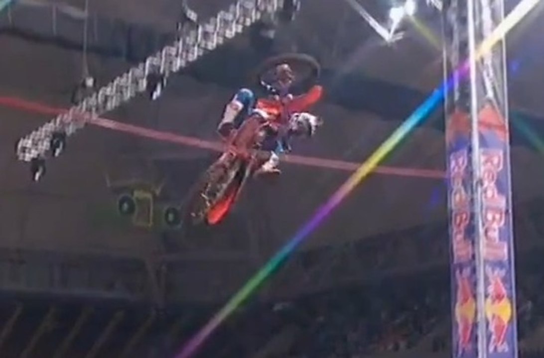 Ronnie Renner Wins Gold in Moto X Step Up - X-Games