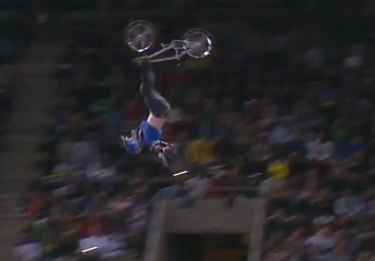 Chad Kagy Run 1 GoPro BMX Big Air final - X-Games