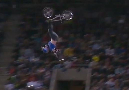 Chad Kagy Run 1 GoPro BMX Big Air final - X-Games