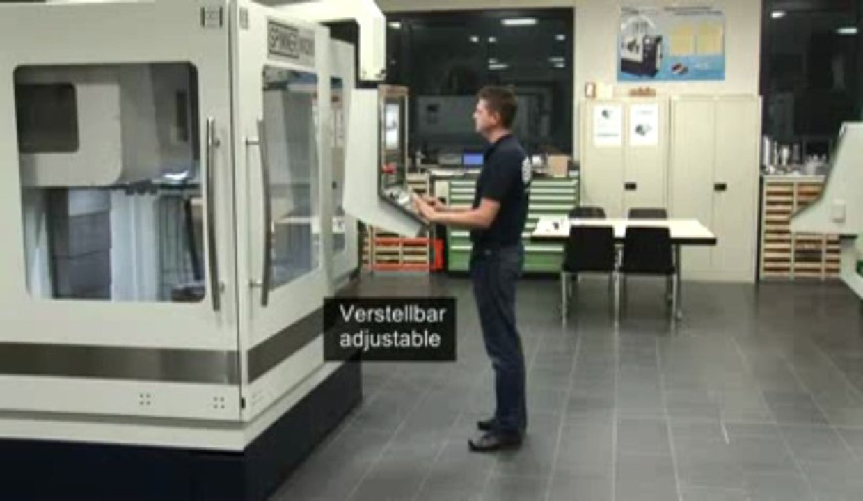 Spinner CNC Takım Tezgahları Fabrikası - MVC - V3 Parça İşleme Görüntüsü