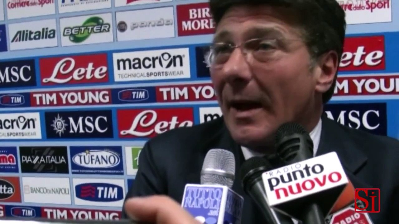 Napoli - Mazzarri dà l'addio al Napoli: "Grazie a tutti" - I tifosi (20.05.13)