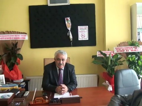 efe Ağrı Muhtarlar derneği başkanına hayırlı olsun ziyaretinde bulundu