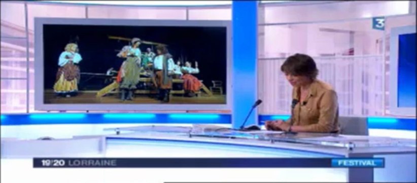 Interview d'Hervé FERON sur le festival Aux Actes Citoyens (JT Edition Régionale France 3 Lorraine du lundi 20 mai 2013)