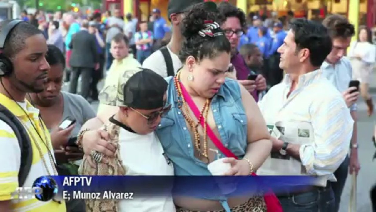 Des milliers de manifestants à New York après le meurtre d'un homosexuel