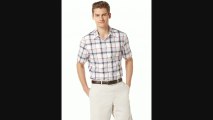 Perry Ellis Large Plaid Short Sleeve Shirt Review