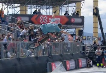 Gary Young wins BMX Park gold - X-Games