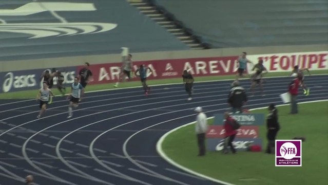 Finale 4x100m M Interclubs Villeneuve d'Ascq 2013