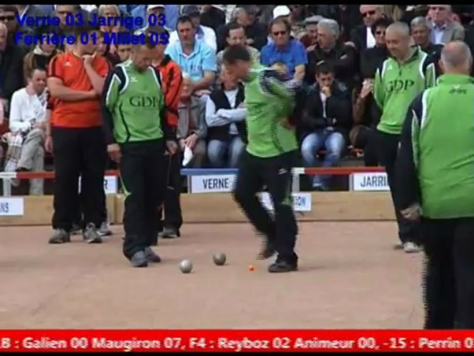 Finales Super 16 F et Super 16, Bellecour 2013, Sport-Boules