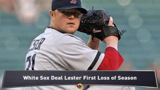 Wild Win for Indians; Lester Loses