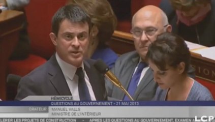 Valls : "Parler de gazage est inacceptable"