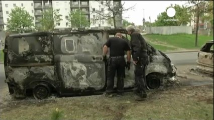 Seconda notte di scontri a Stoccolma