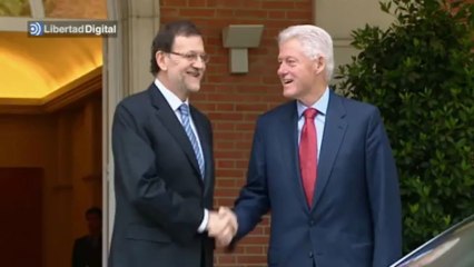 Mariano Rajoy se reúne con Bill Clinton