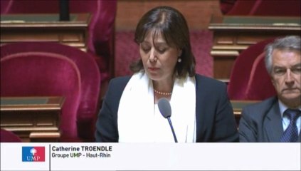 Catherine Troendlé, Sénateur du Haut-Rhin : Fermeture de la section professionnelle au lycée de Masevaux